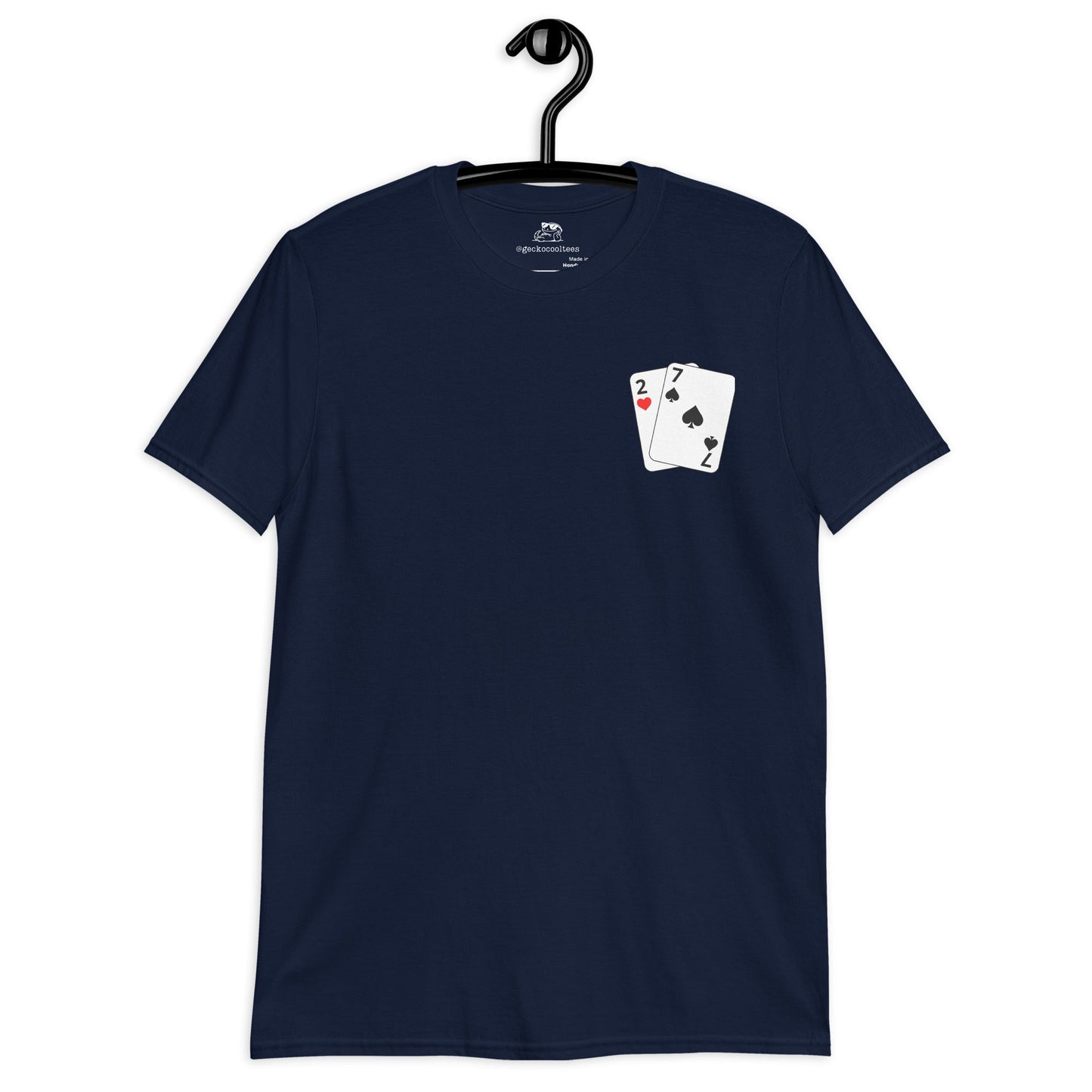 7 - 2 Cards Mr Nobody Tee - The Cool Gecko