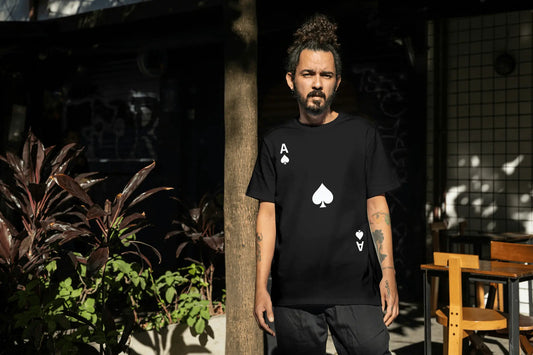 Ace of Spades Tee - The Cool Gecko