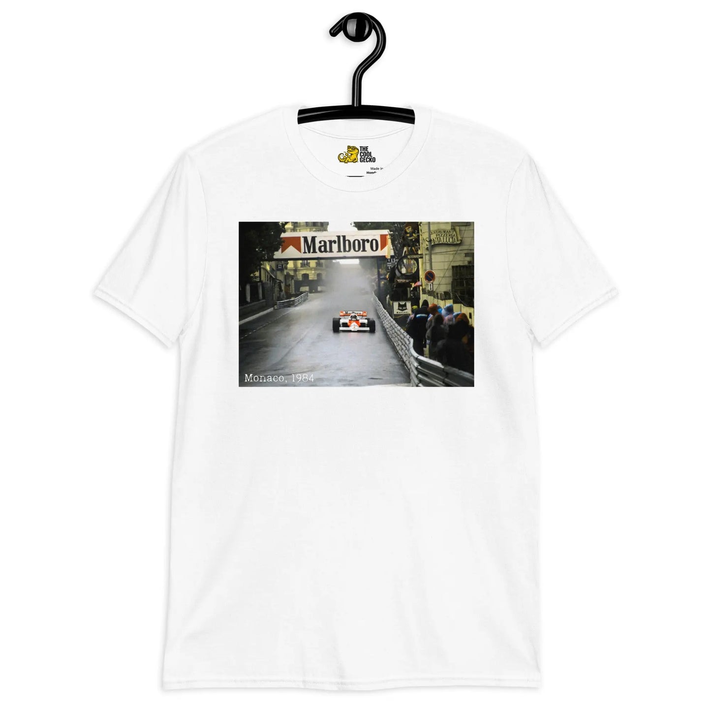 Alain Prost Monaco 1984 Tee - The Cool Gecko