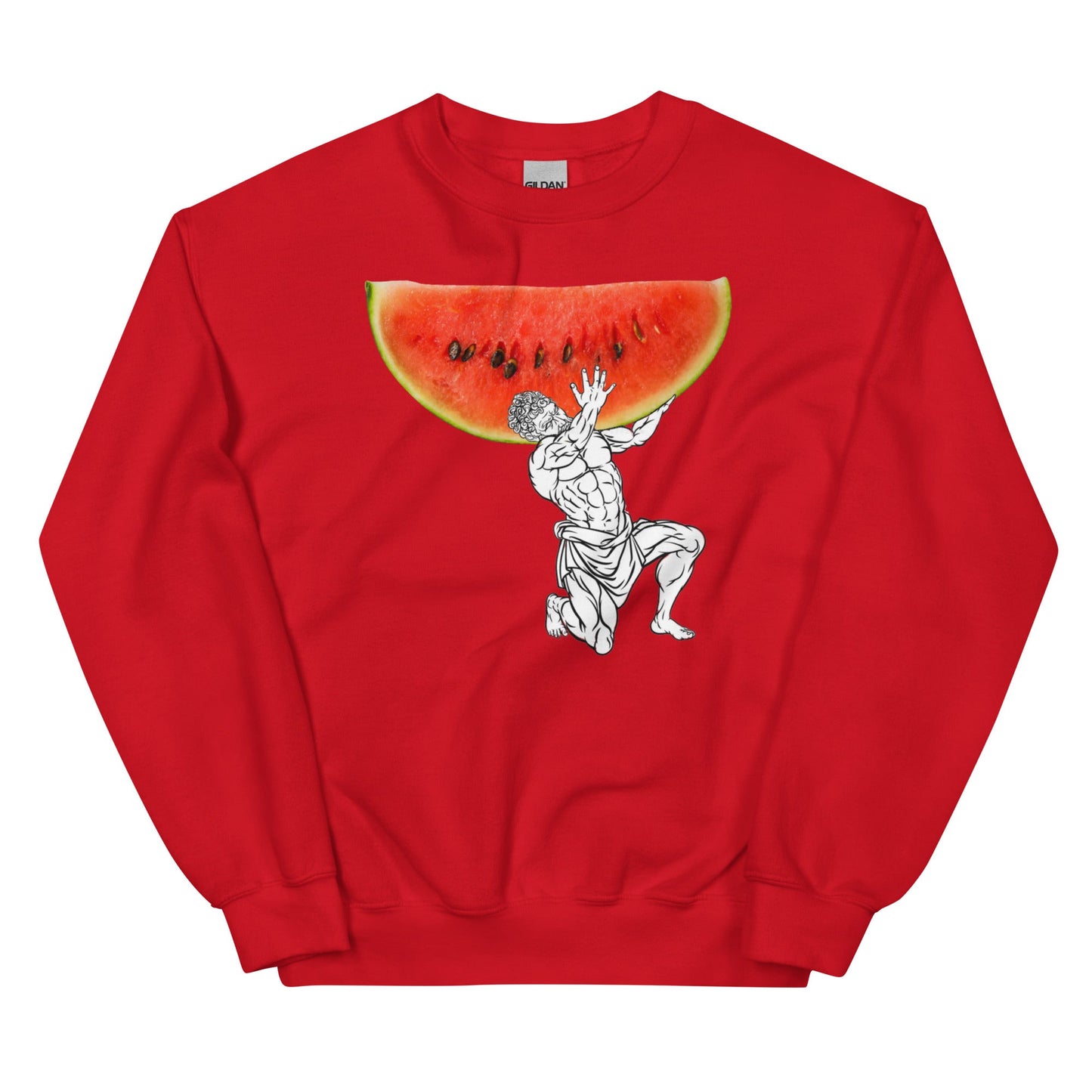 Atlas Watermelon Sweatshirt - The Cool Gecko