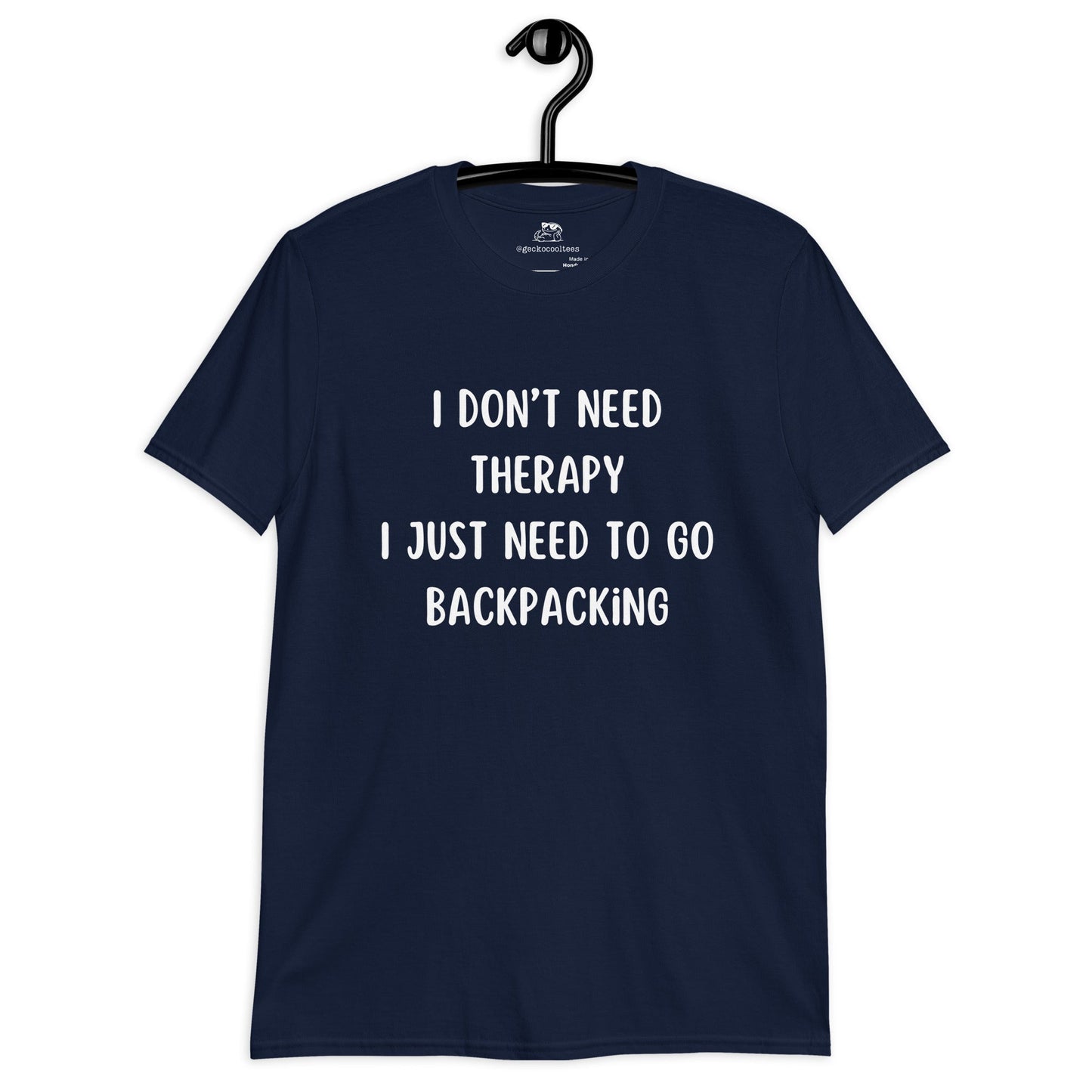 Backpacking Therapy Tee - The Cool Gecko