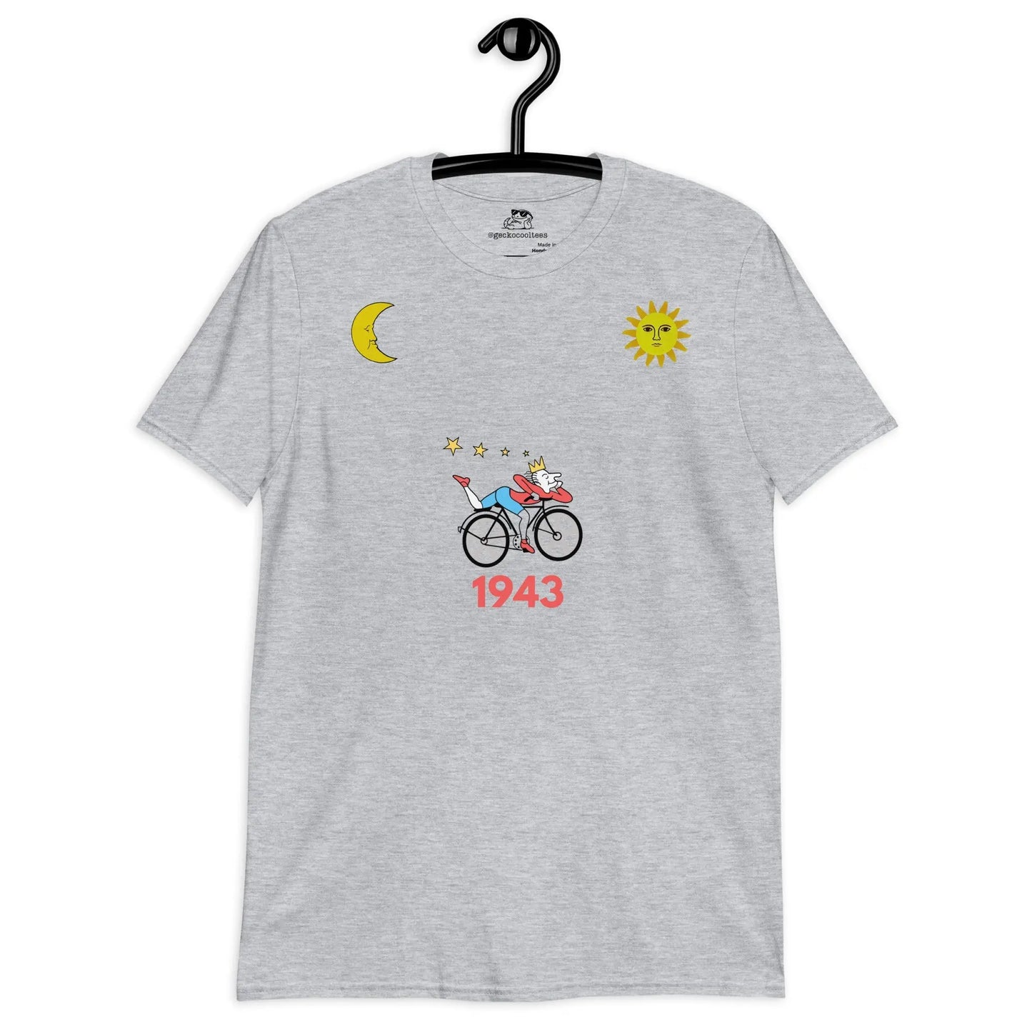 Bicycle Day 1943 Tee - The Cool Gecko