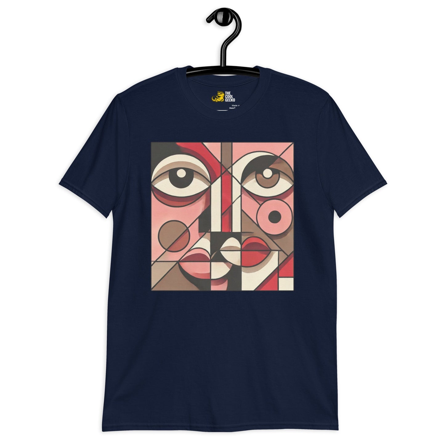 Cubism Faces Tee - The Cool Gecko
