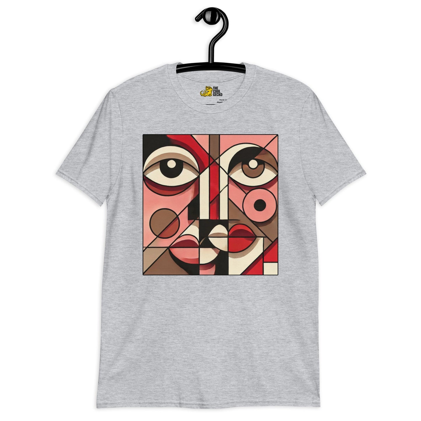 Cubism Faces Tee - The Cool Gecko