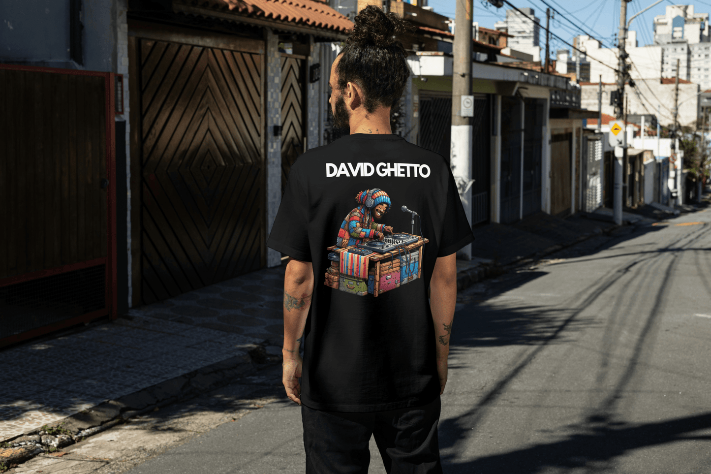 David Ghetto Back Tee - The Cool Gecko