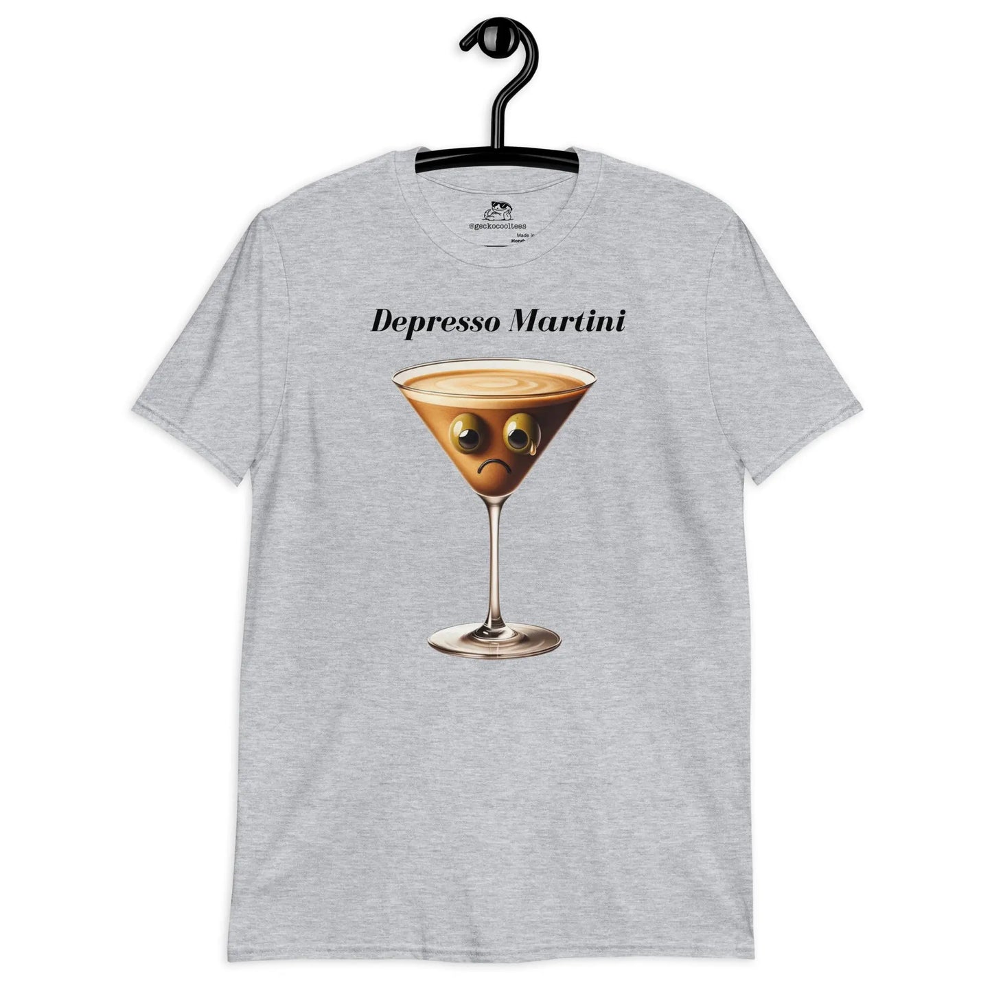 Depresso Martini Tee - The Cool Gecko