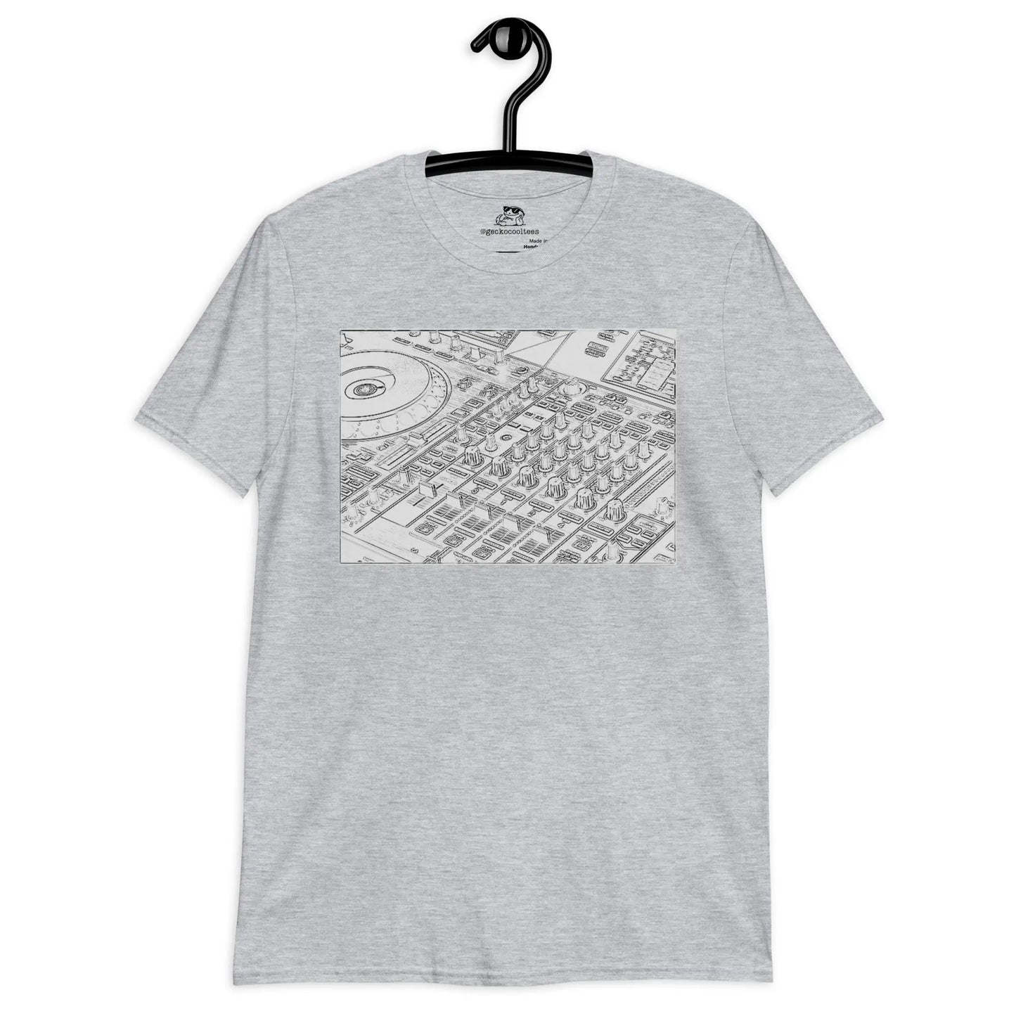 DJ Controller Tee - The Cool Gecko