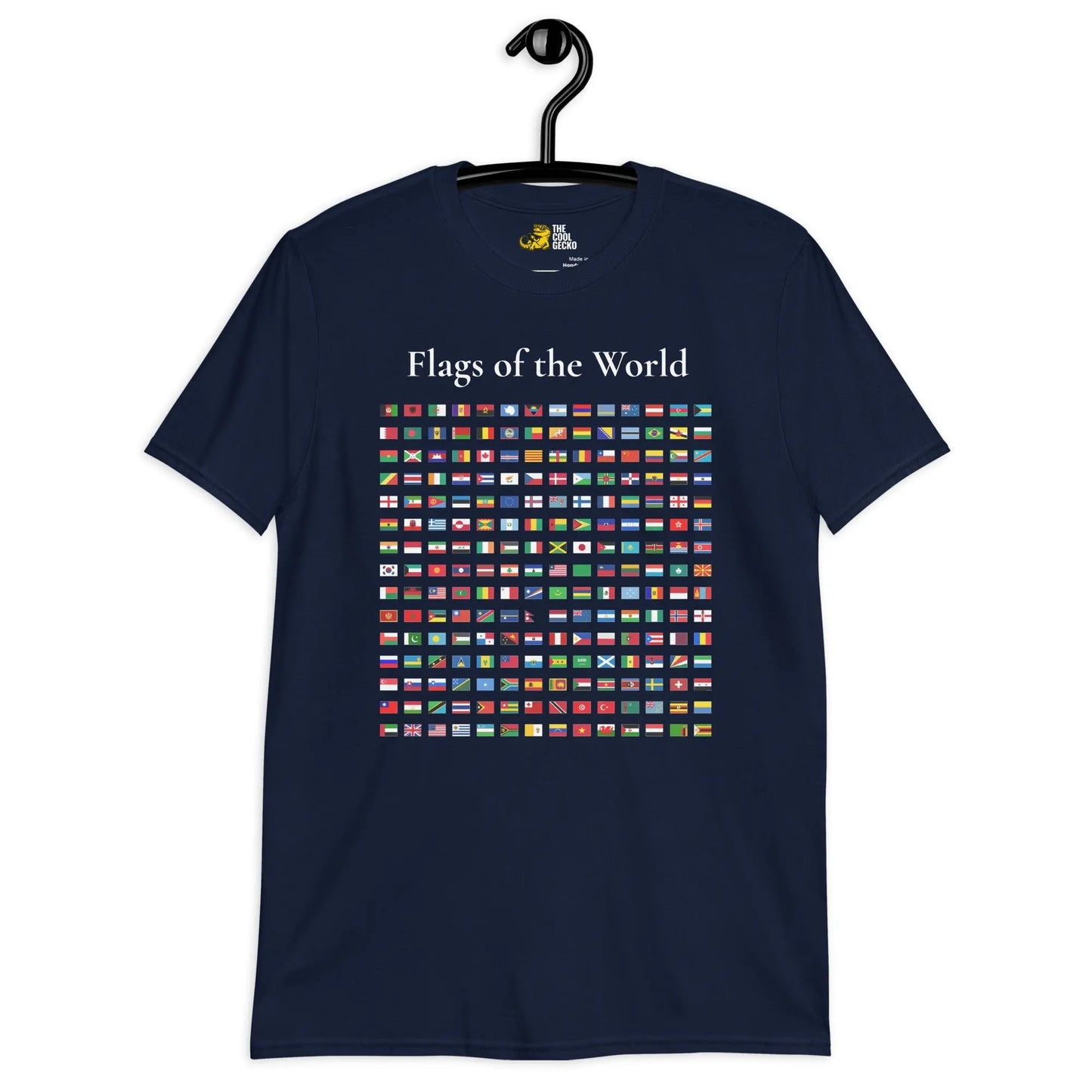 Flags of the World Tee - The Cool Gecko
