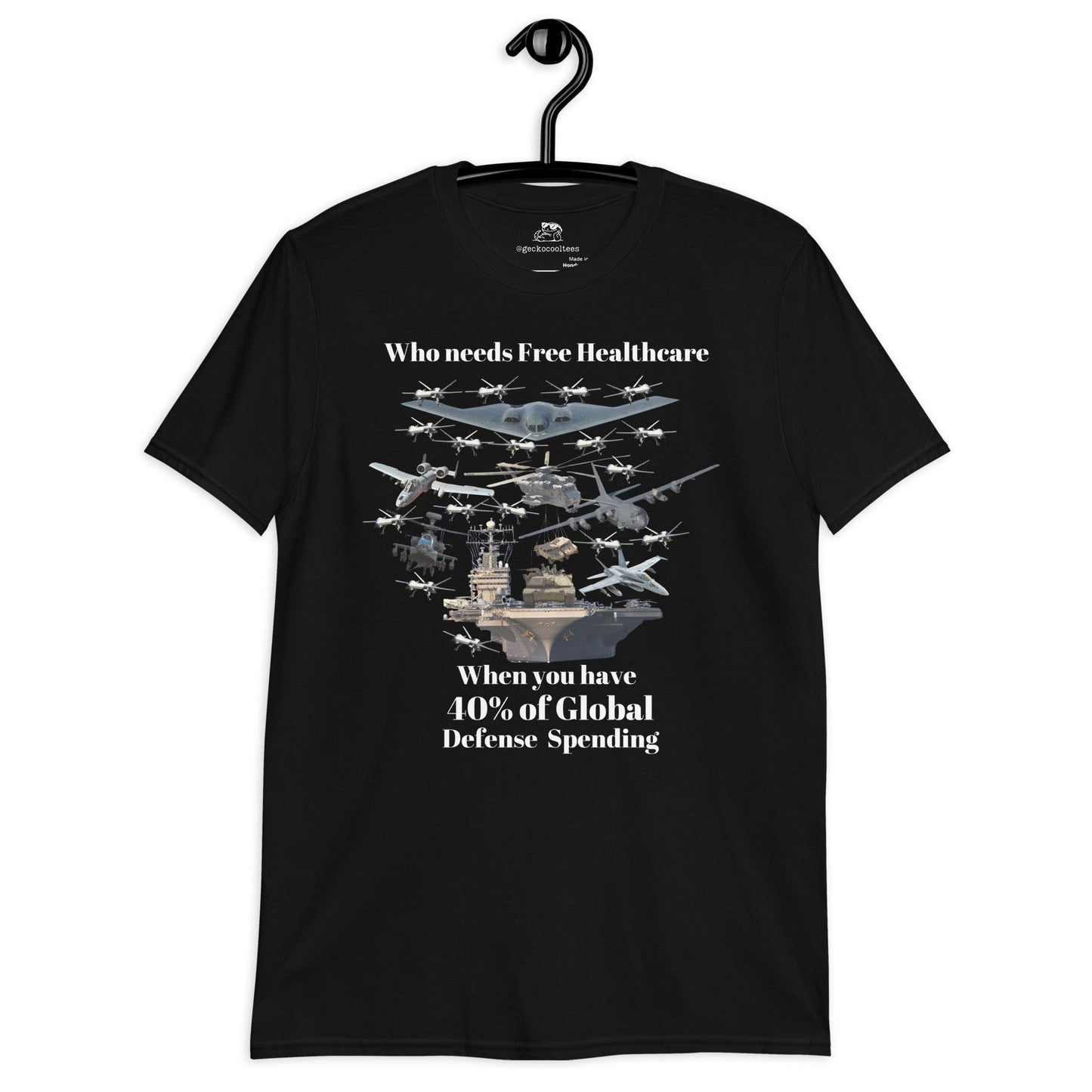 Free Healthcare Tee - The Cool Gecko