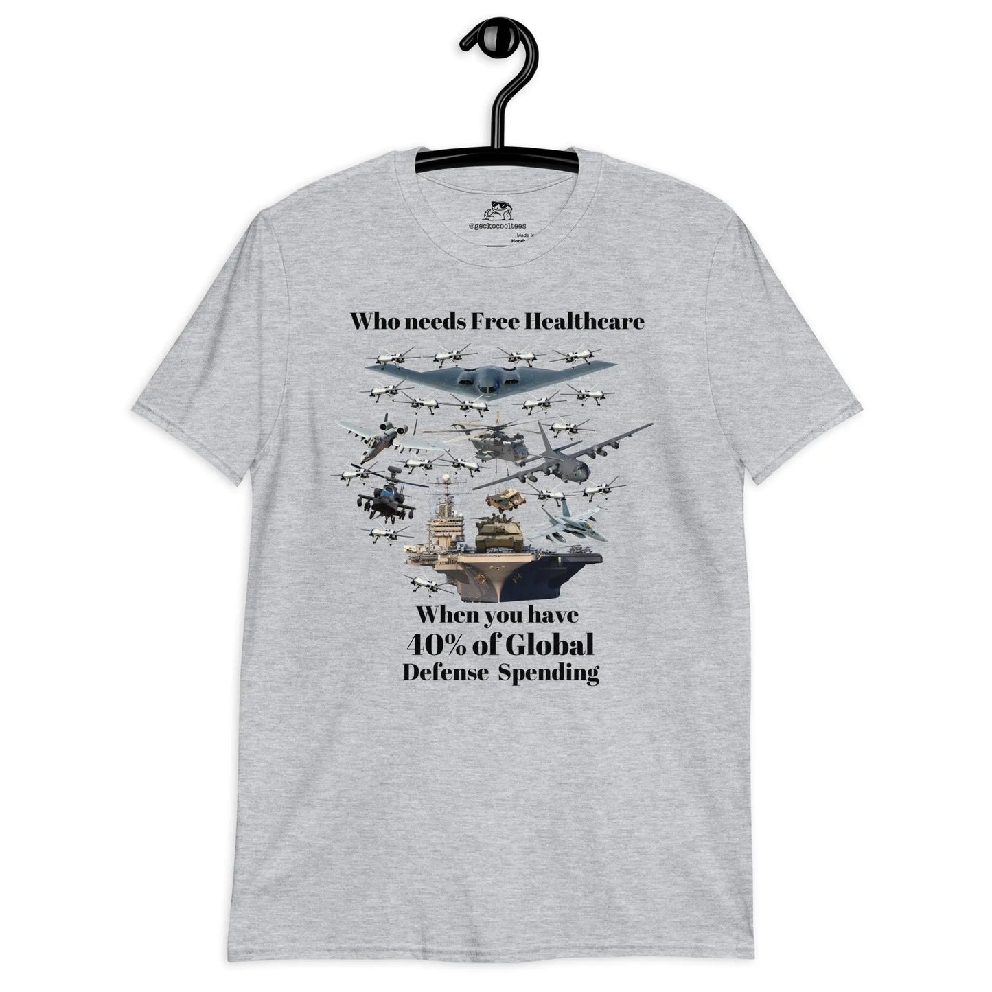 Free Healthcare Tee - The Cool Gecko