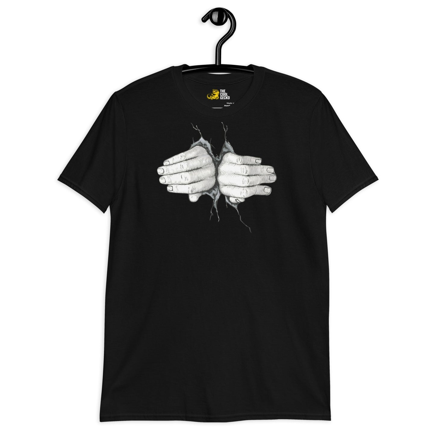 Hands Breaking Out T-Shirt - The Cool Gecko