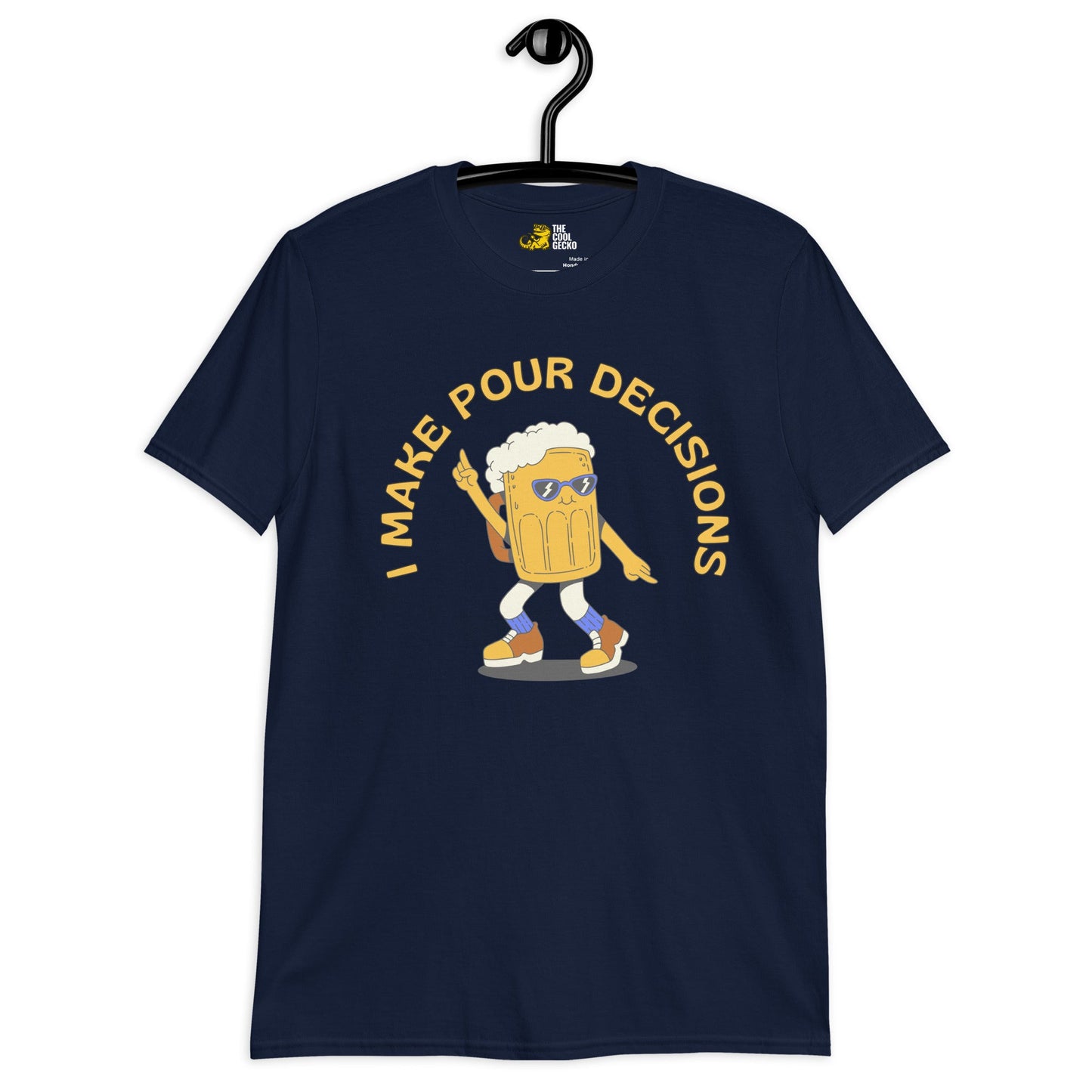 I make Pour Decisions Tee - The Cool Gecko
