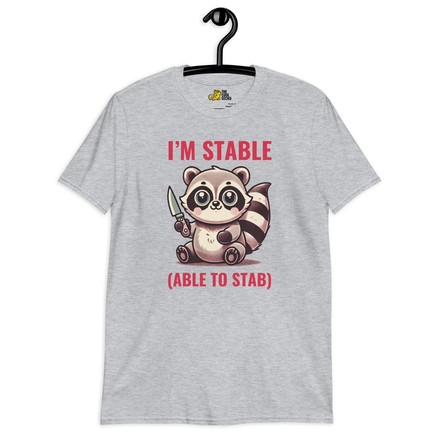 I'm Stable (Able to Stab Tee) - The Cool Gecko
