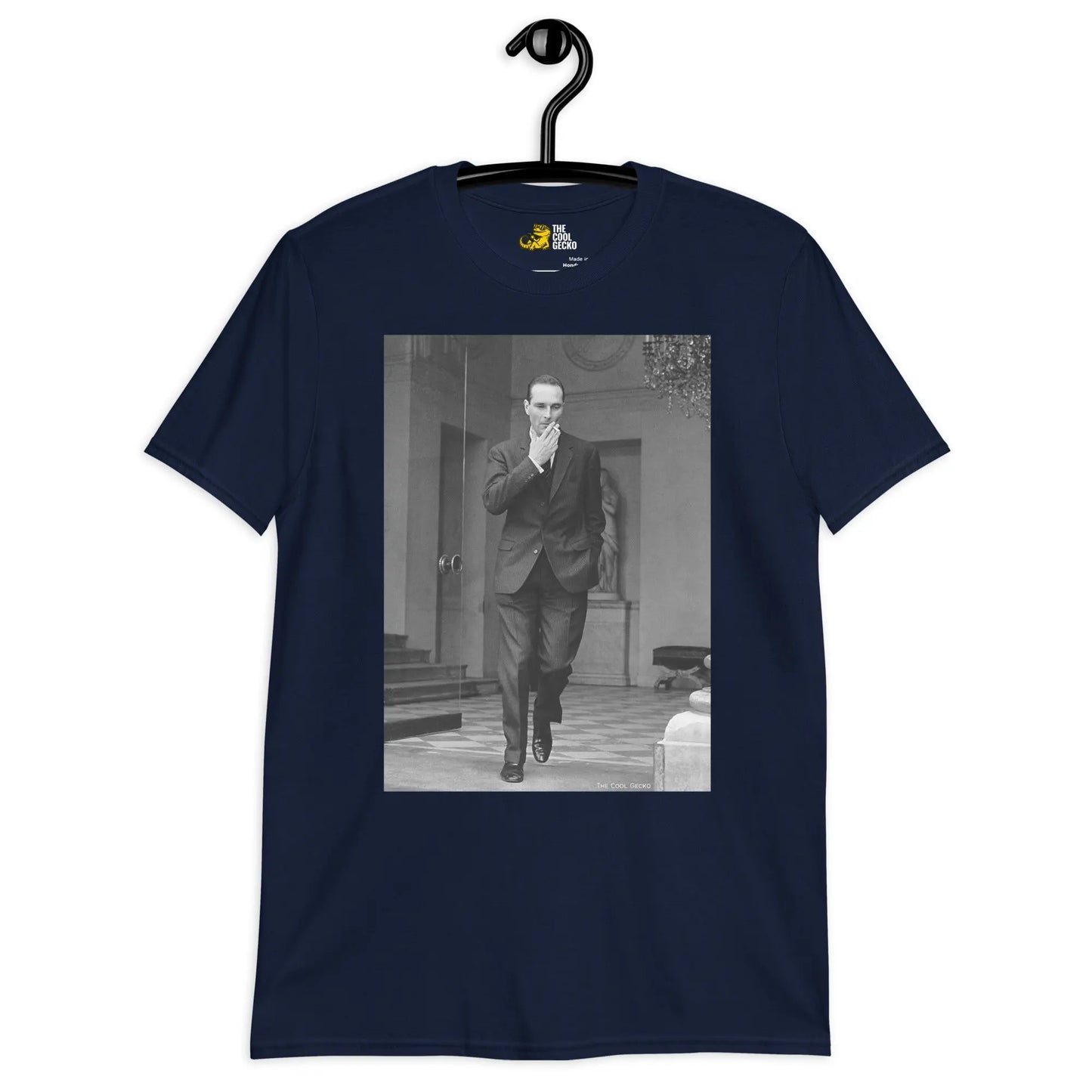 Jacques Chirac Black & White Tee - The Cool Gecko