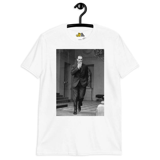 Jacques Chirac Black & White Tee - The Cool Gecko