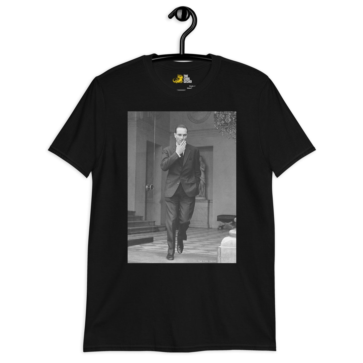 Jacques Chirac Black & White Tee - The Cool Gecko