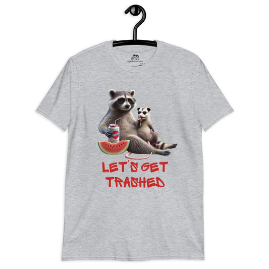 Let's Get Trashed Tee - The Cool Gecko