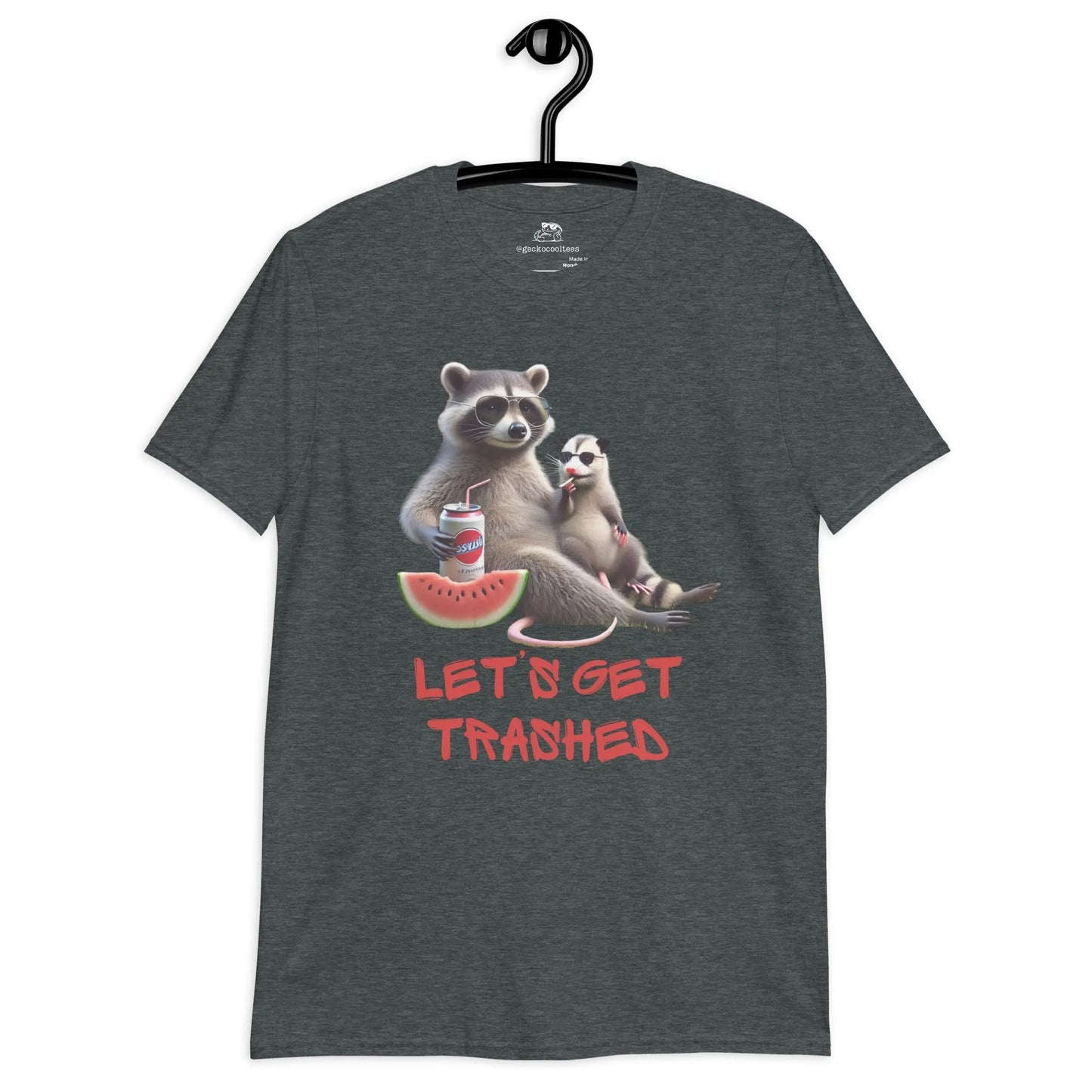 Let's Get Trashed Tee - The Cool Gecko