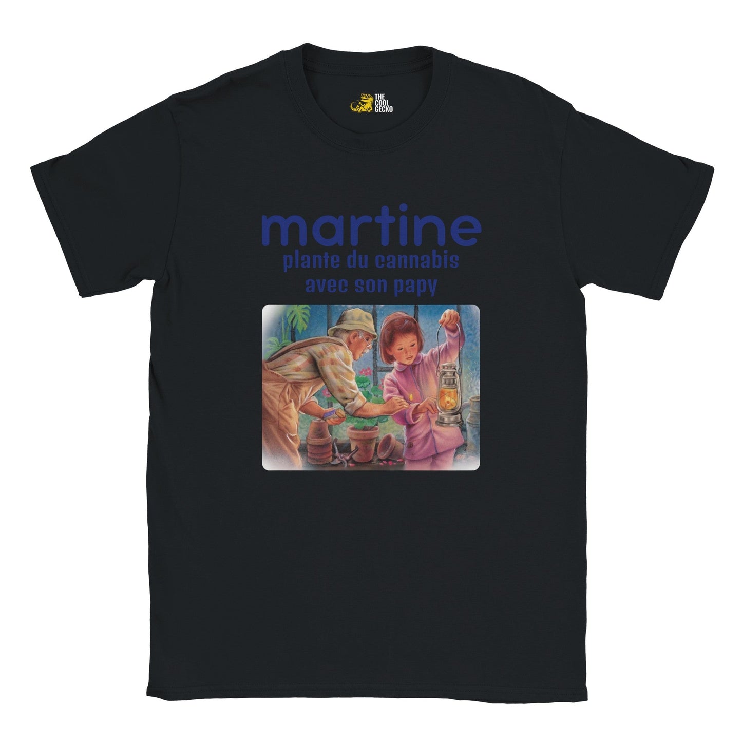 Martine Papy Tee Customisable - The Cool Gecko