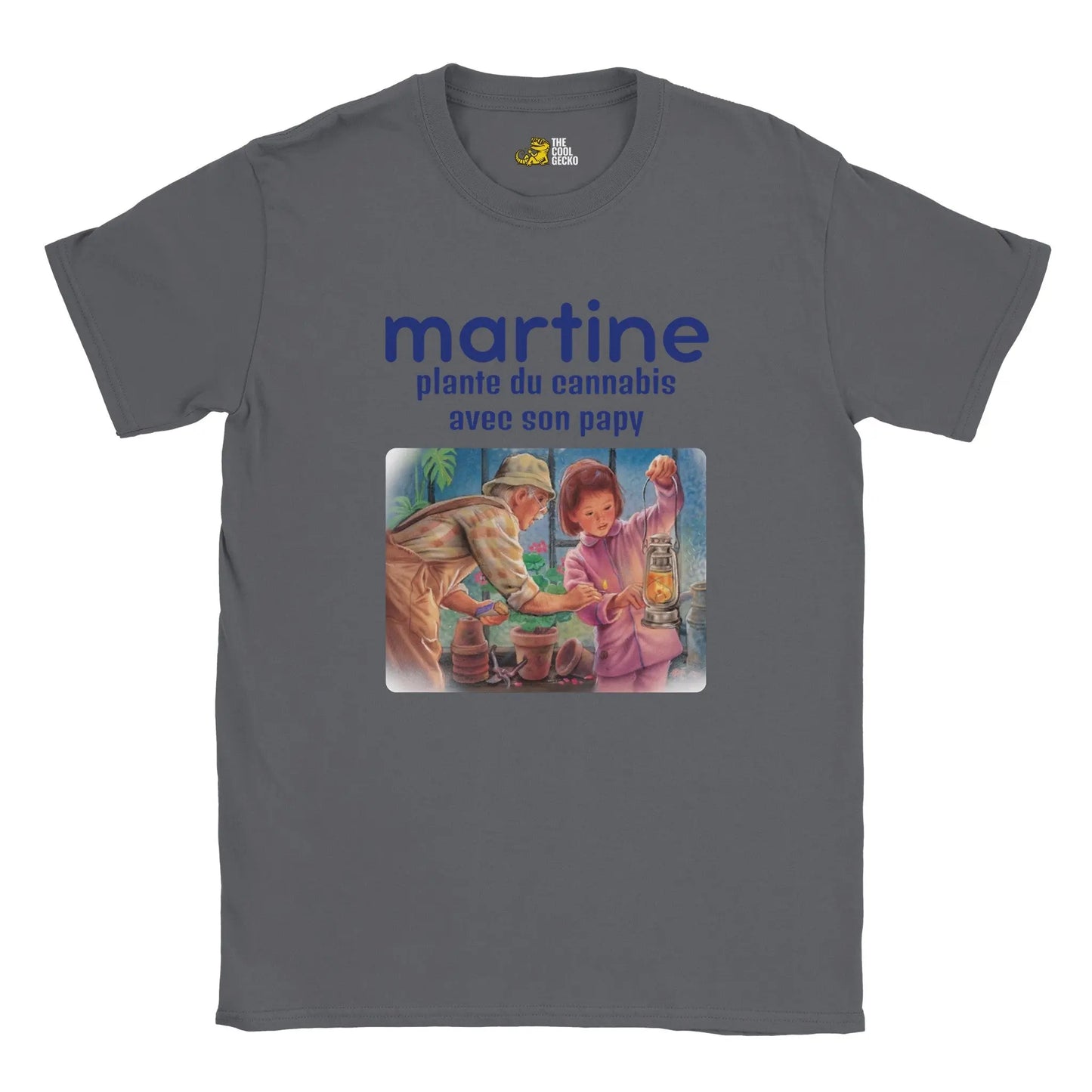 Martine Papy Tee Customisable - The Cool Gecko