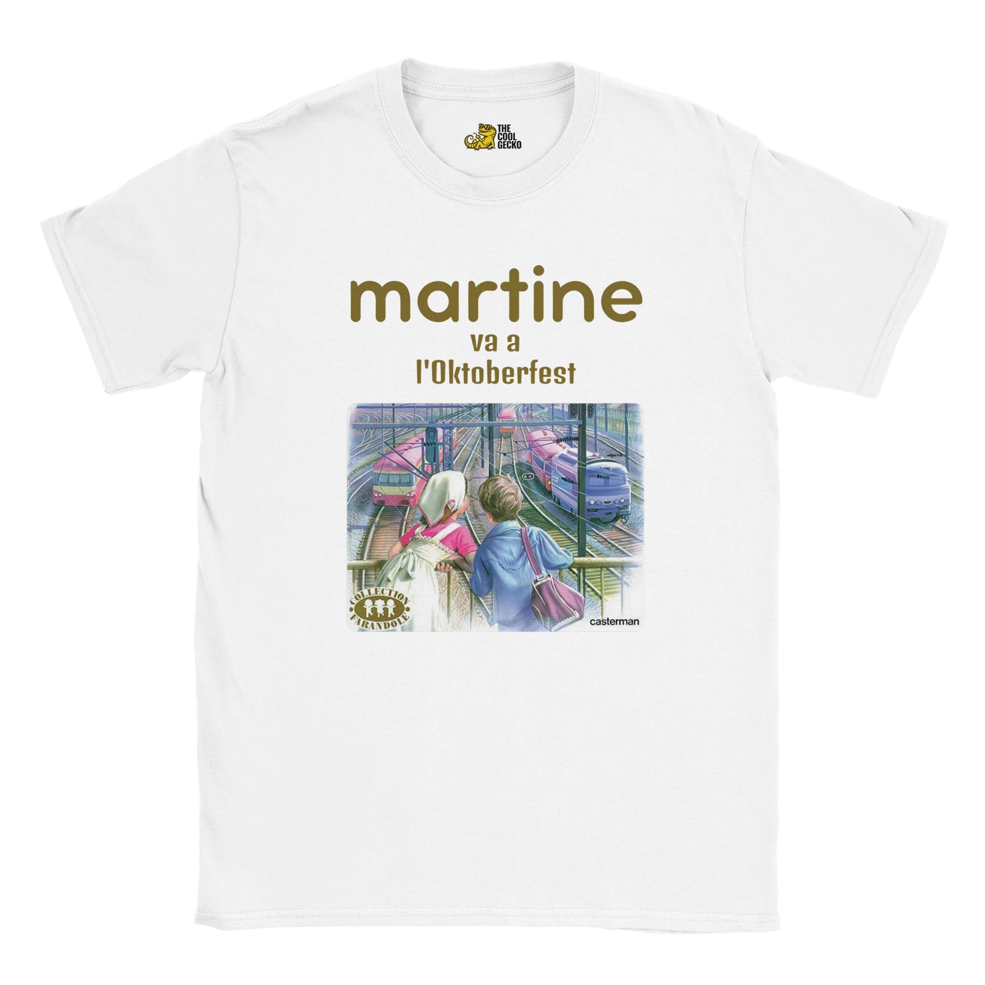 Martine Trains Tee Customisable - The Cool Gecko