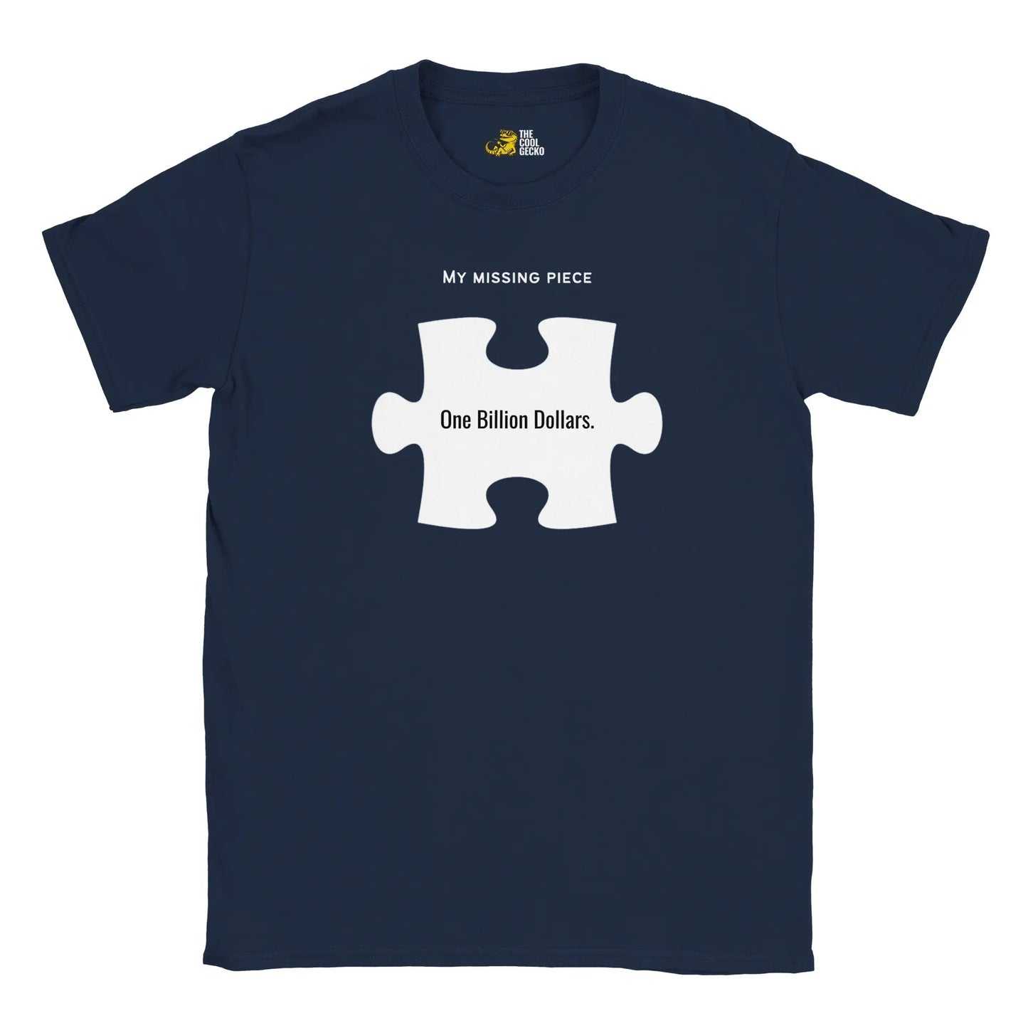 Missing Puzzle Piece Customisable Tee - The Cool Gecko