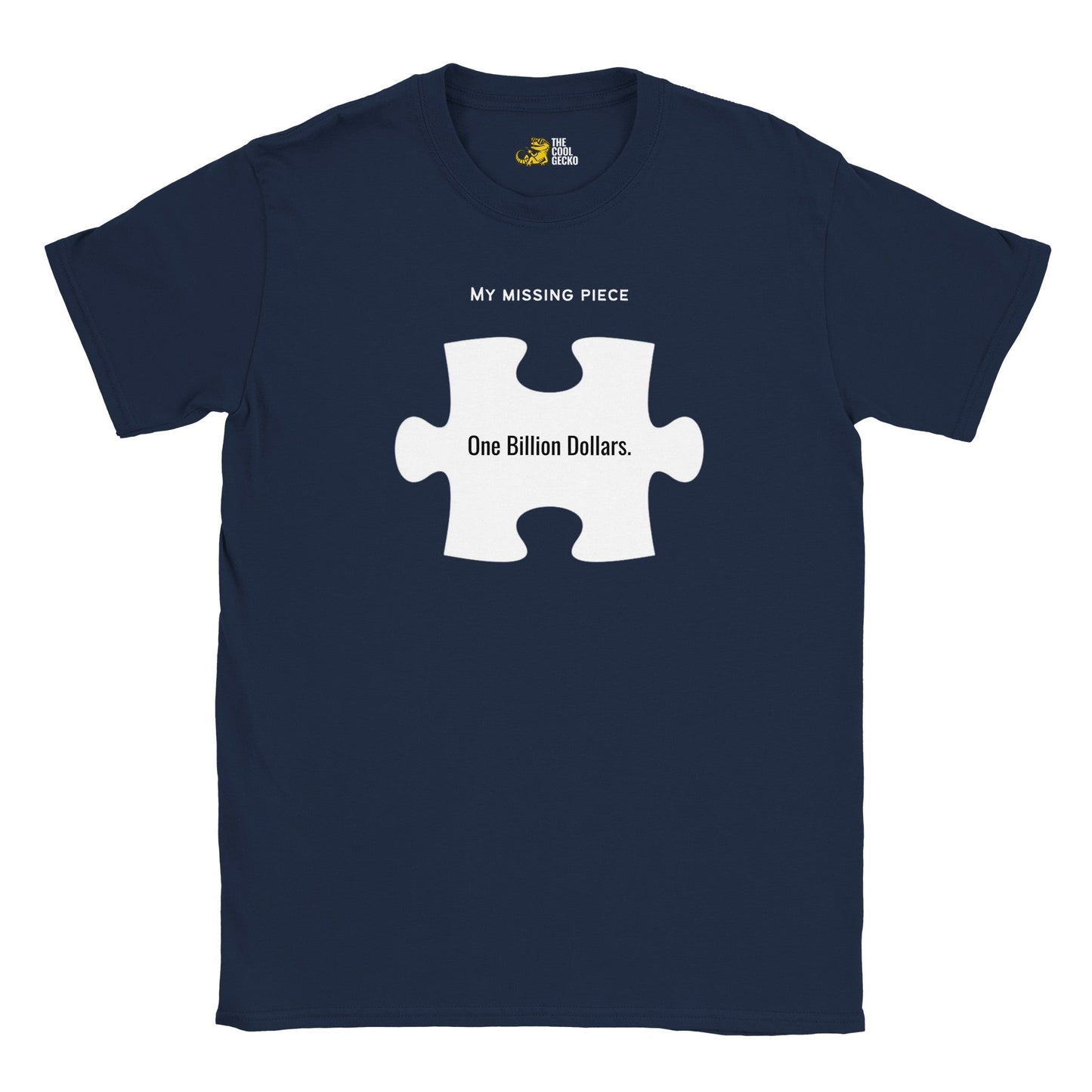 Missing Puzzle Piece Customisable Tee - The Cool Gecko