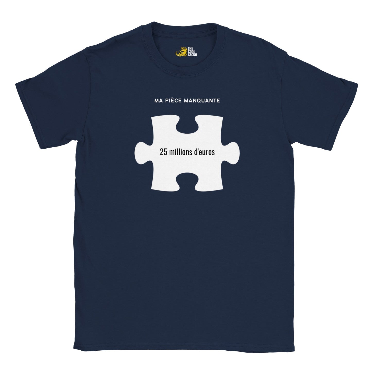 Missing Puzzle Piece Customisable Tee - The Cool Gecko