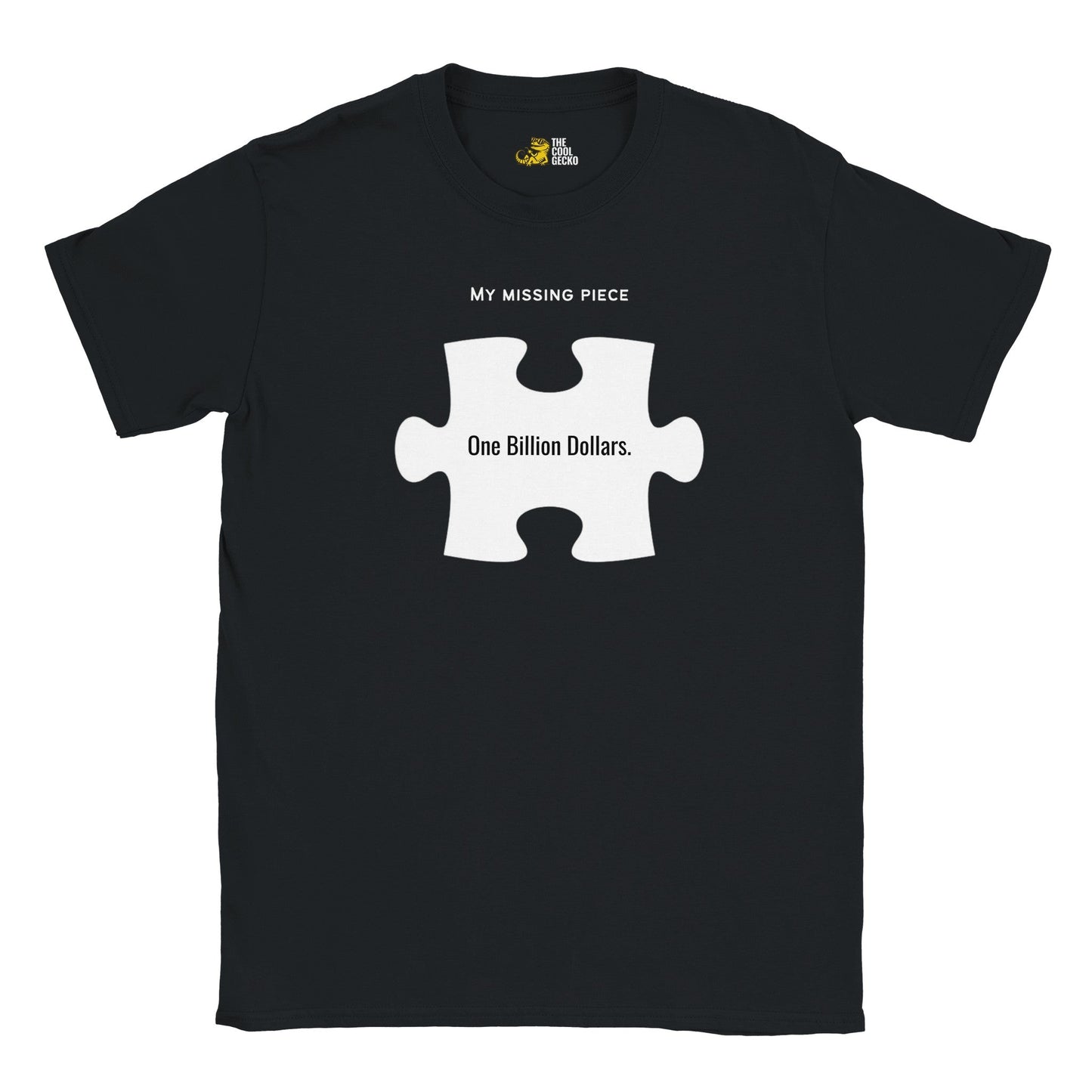 Missing Puzzle Piece Customisable Tee - The Cool Gecko