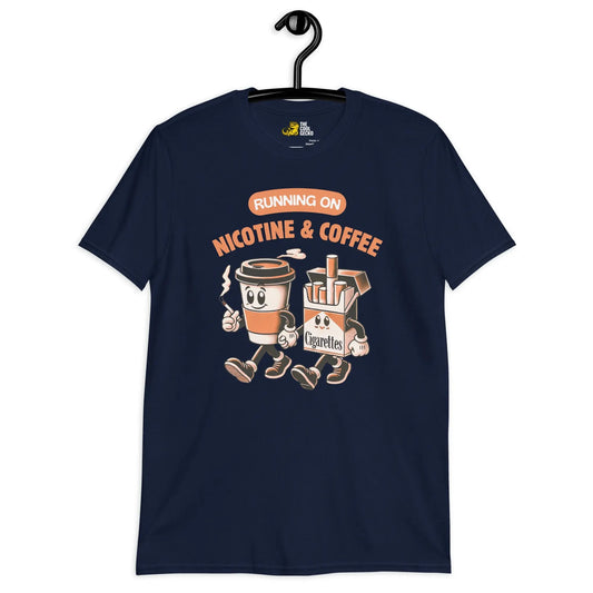 Nicotine & Coffee Tee - The Cool Gecko