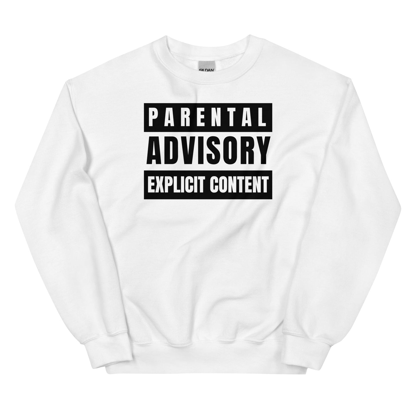 Parental Advisory Explicit Content Sweatshirt - The Cool Gecko