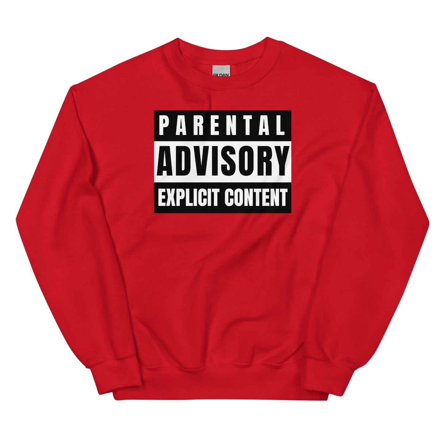 Parental Advisory Explicit Content Sweatshirt - The Cool Gecko