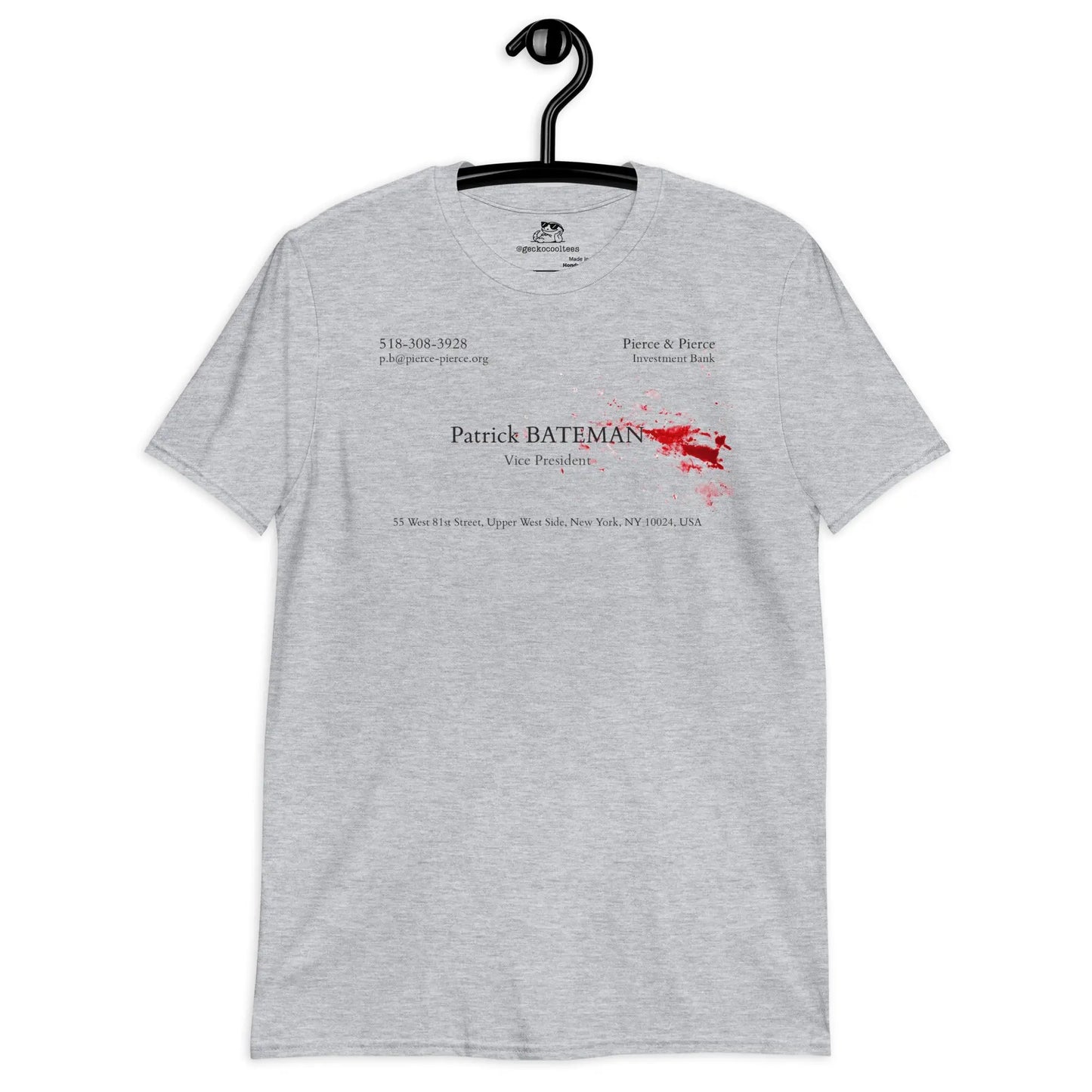 Patrick Bateman Tee - The Cool Gecko