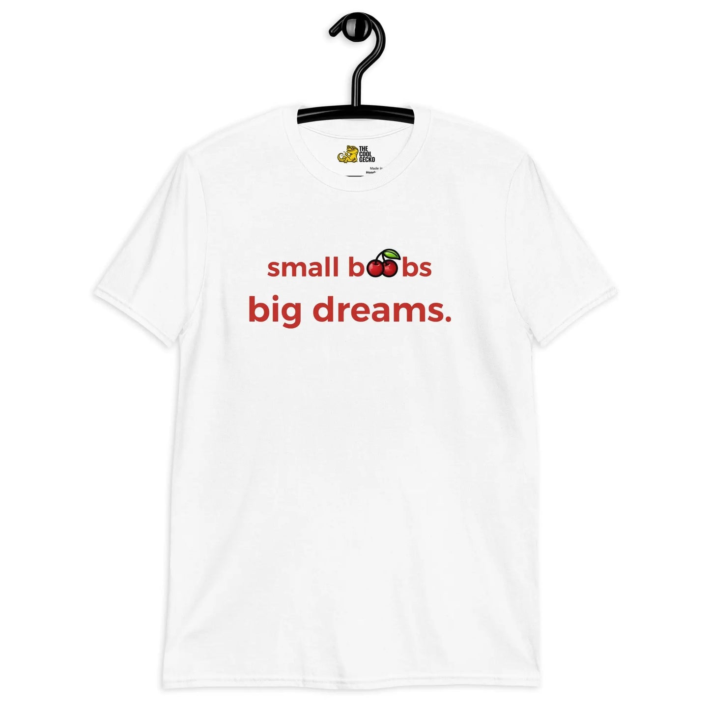 Small Boobs Big Dreams Tee - The Cool Gecko