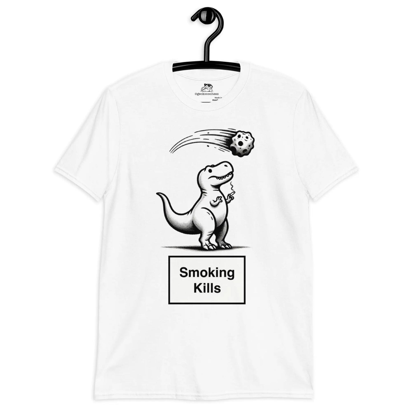 Smoking Kills Trex Tee - The Cool Gecko