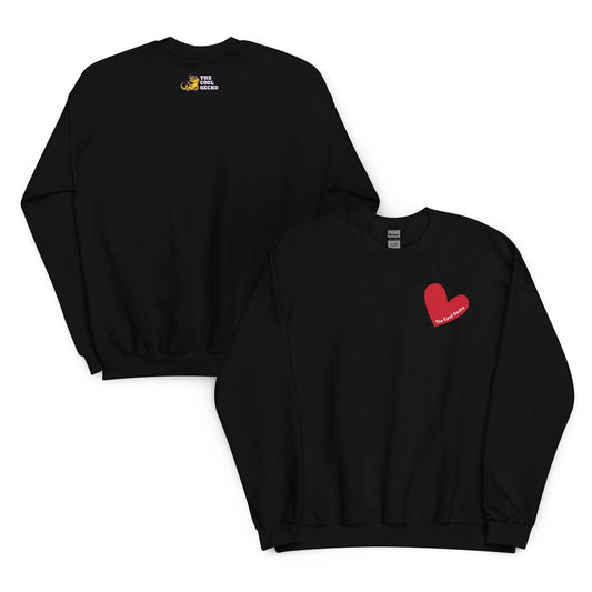 The Cool Gecko Heart Sweatshirt - The Cool Gecko
