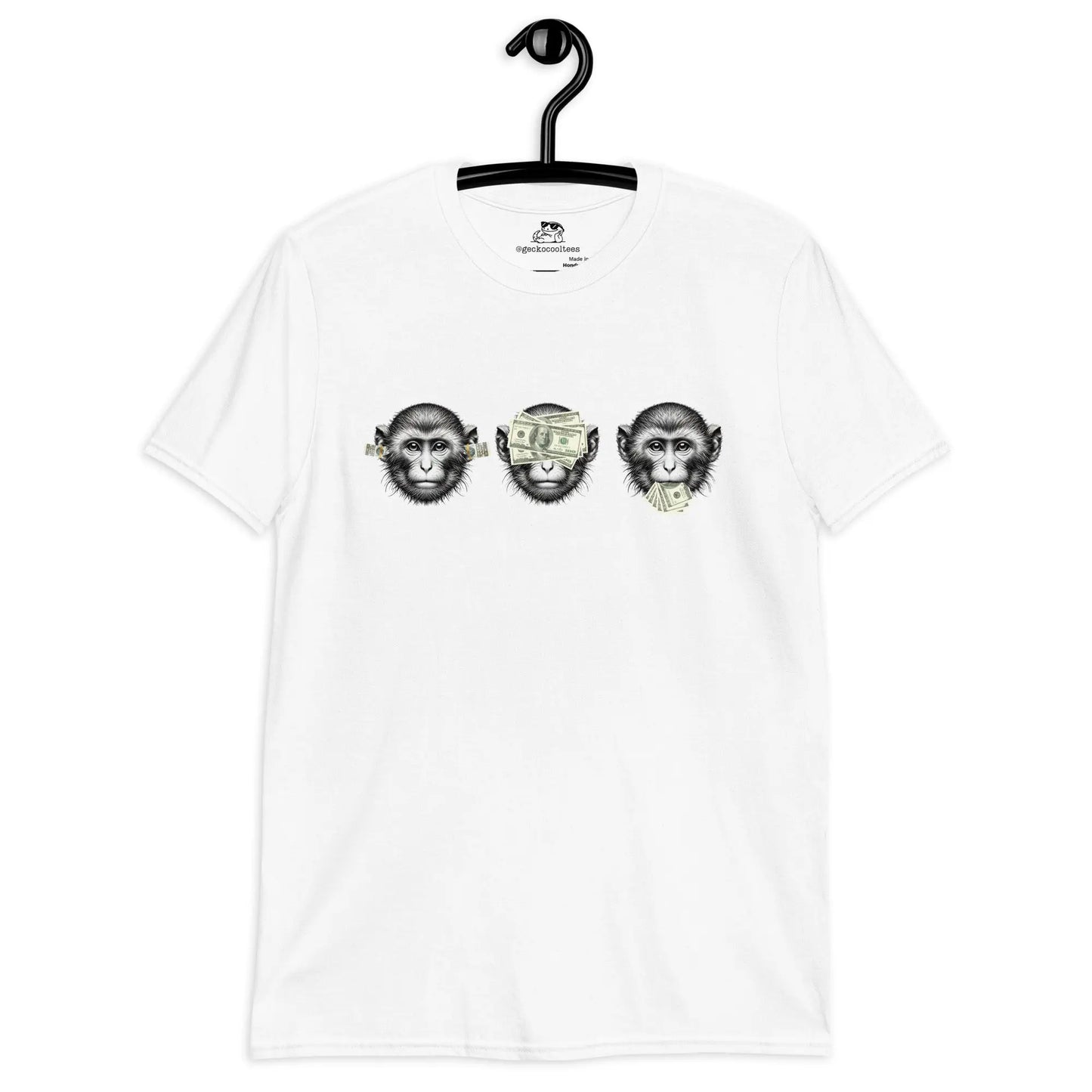 Three Wise Monkeys Tee - The Cool Gecko