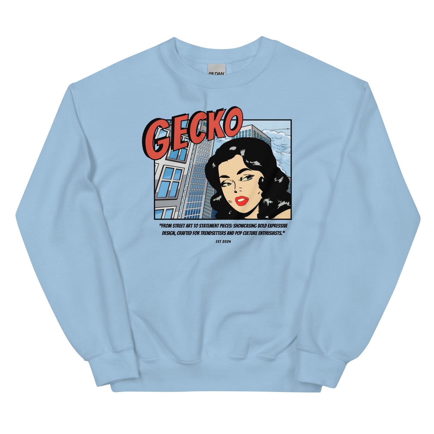 Gecko Vintage Comic Sweatshirt