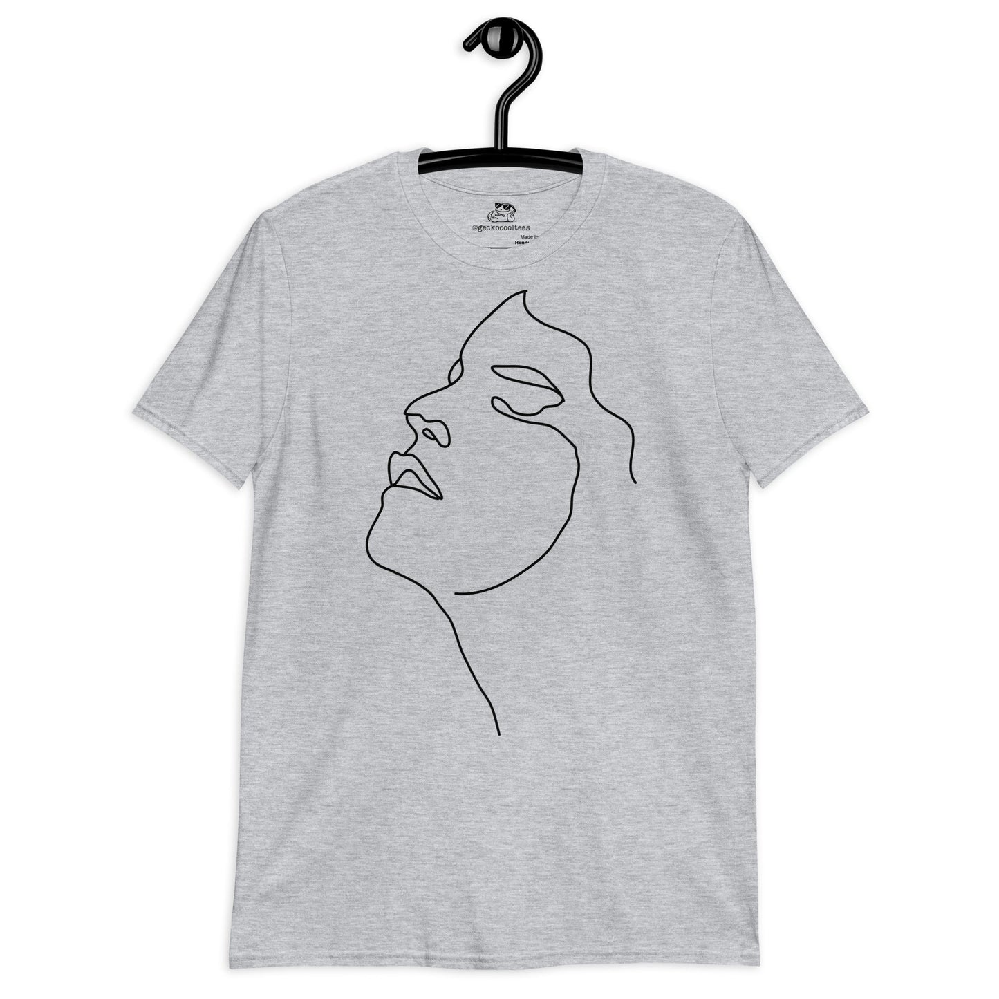 Abstract Face Tee - The Cool Gecko