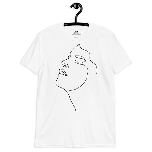 Abstract Face Tee - The Cool Gecko