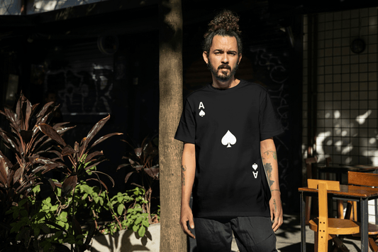 Ace of Spades Tee - The Cool Gecko