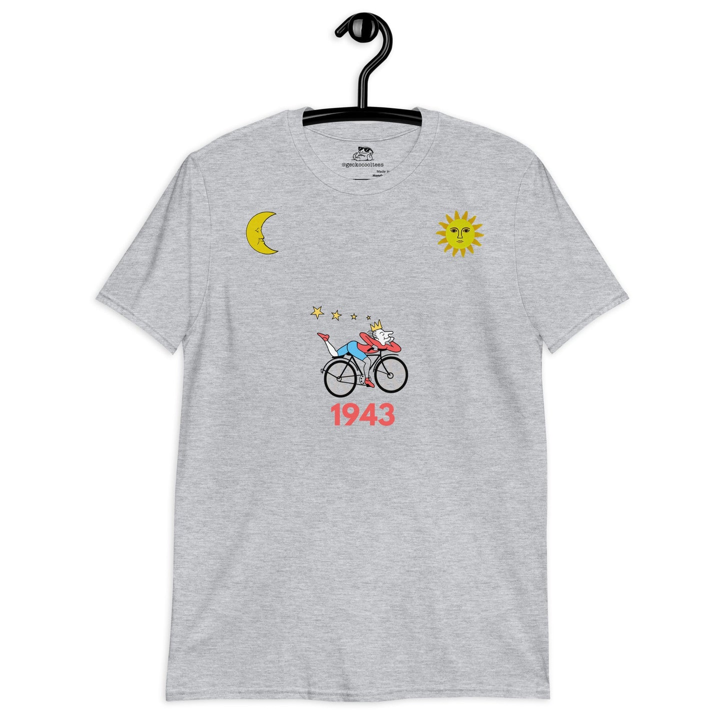 Bicycle Day 1943 Tee - The Cool Gecko