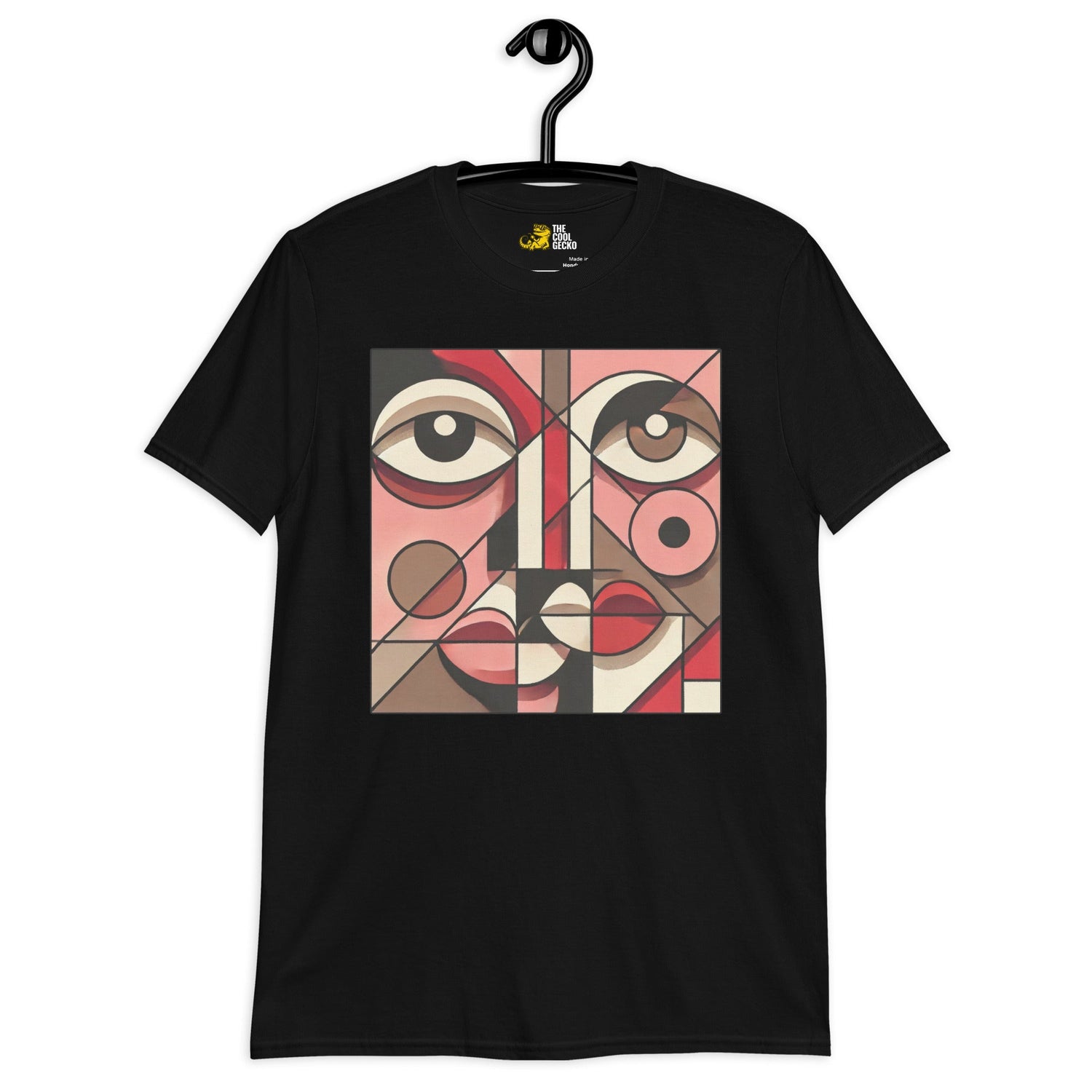 Cubism Faces Tee - The Cool Gecko