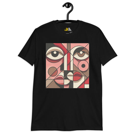 Cubism Faces Tee - The Cool Gecko