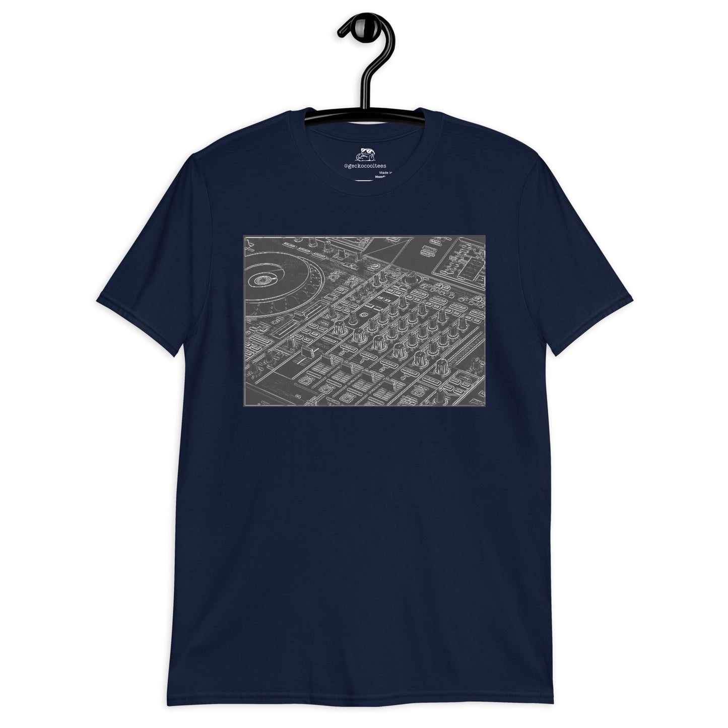 DJ Controller Tee - The Cool Gecko