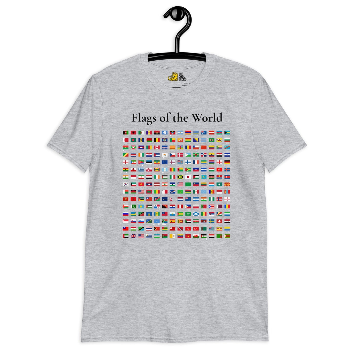 Flags of the World Tee - The Cool Gecko