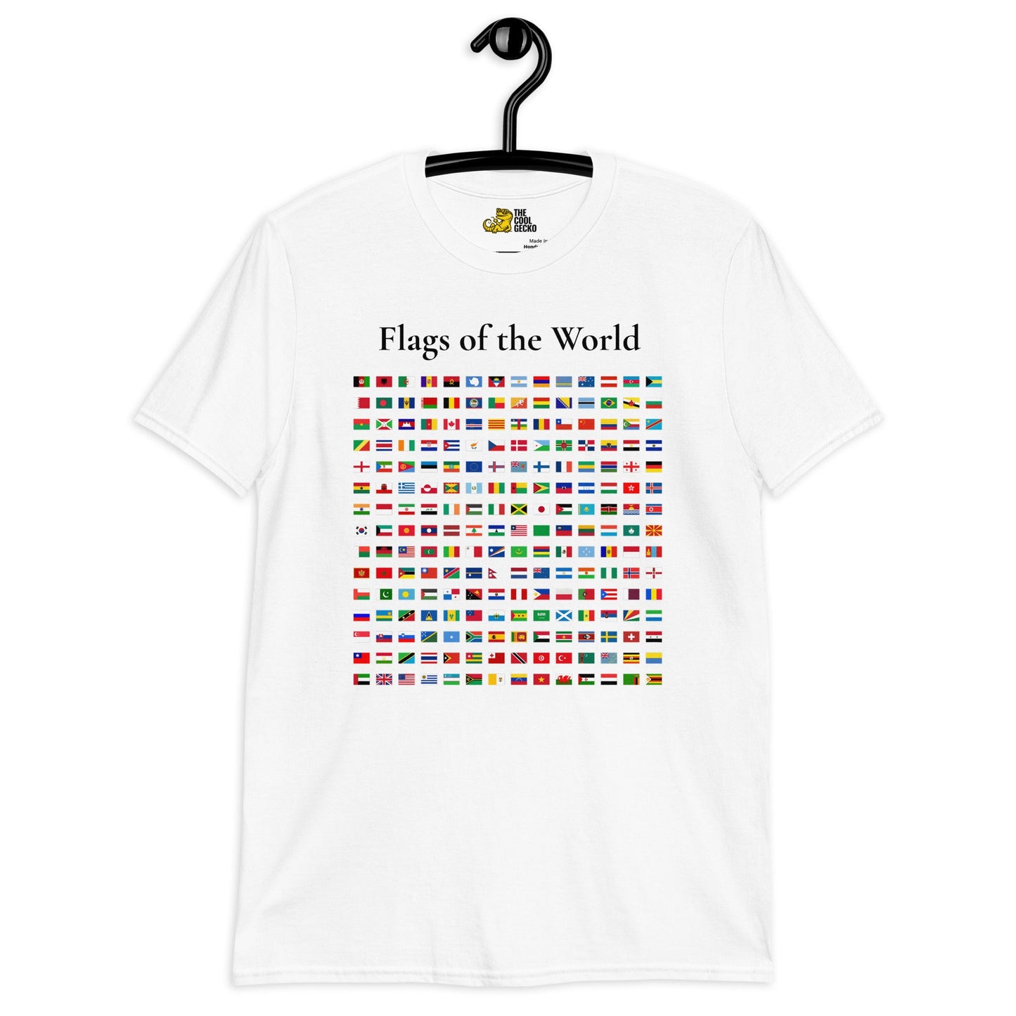 Flags of the World Tee - The Cool Gecko