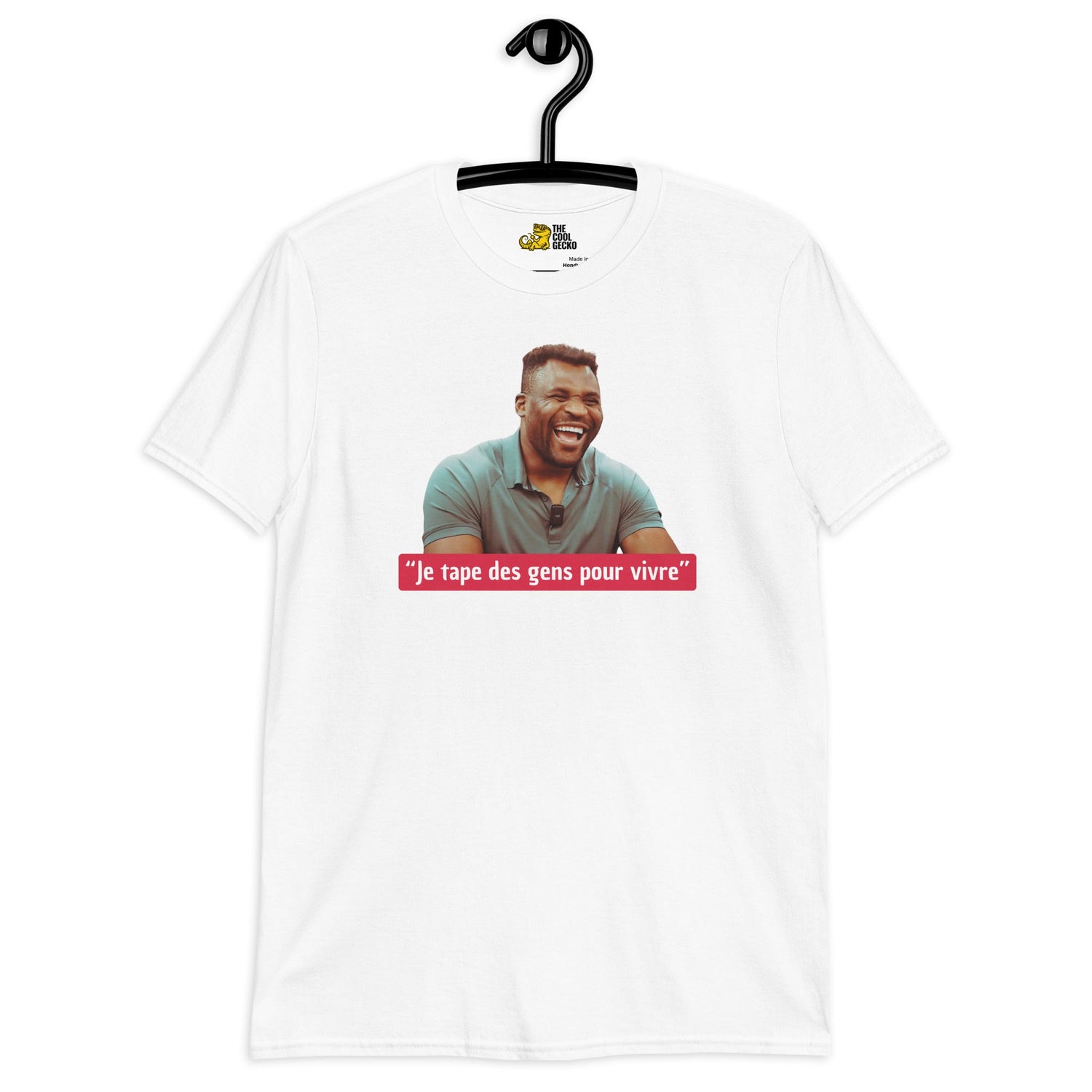 Francis Ngannou Tee - The Cool Gecko