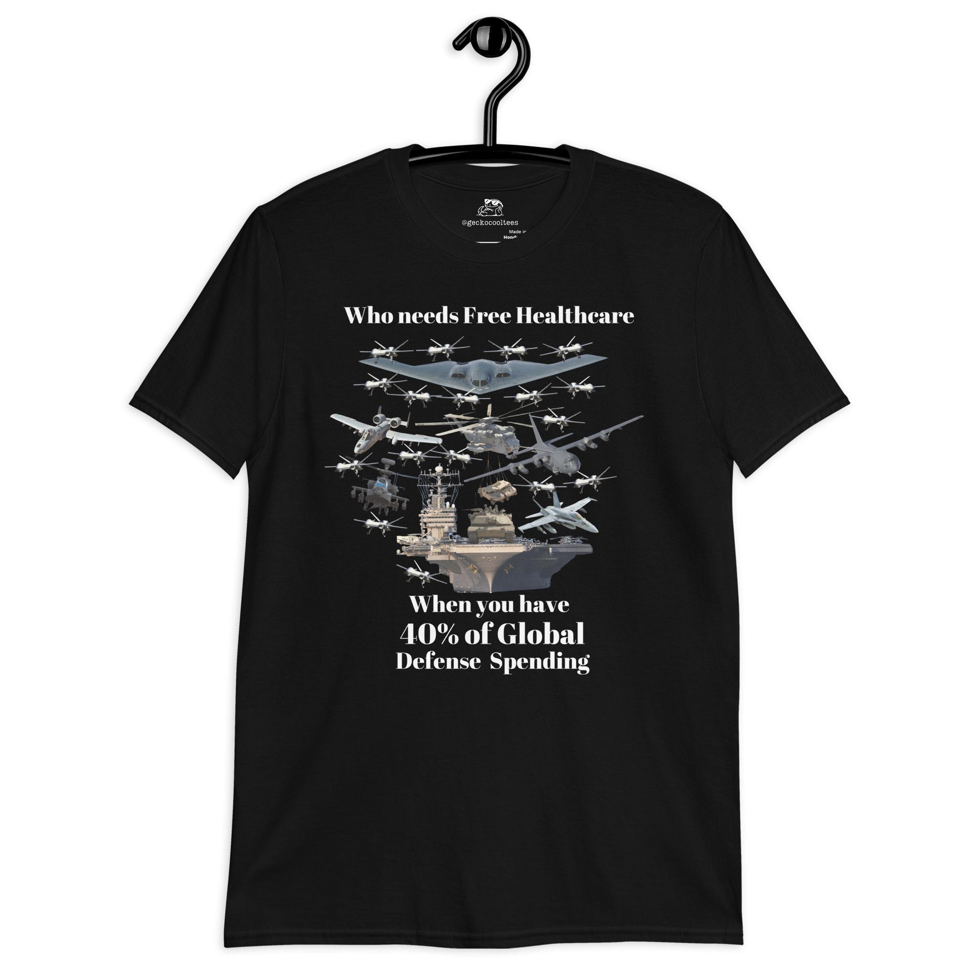 Free Healthcare Tee - The Cool Gecko