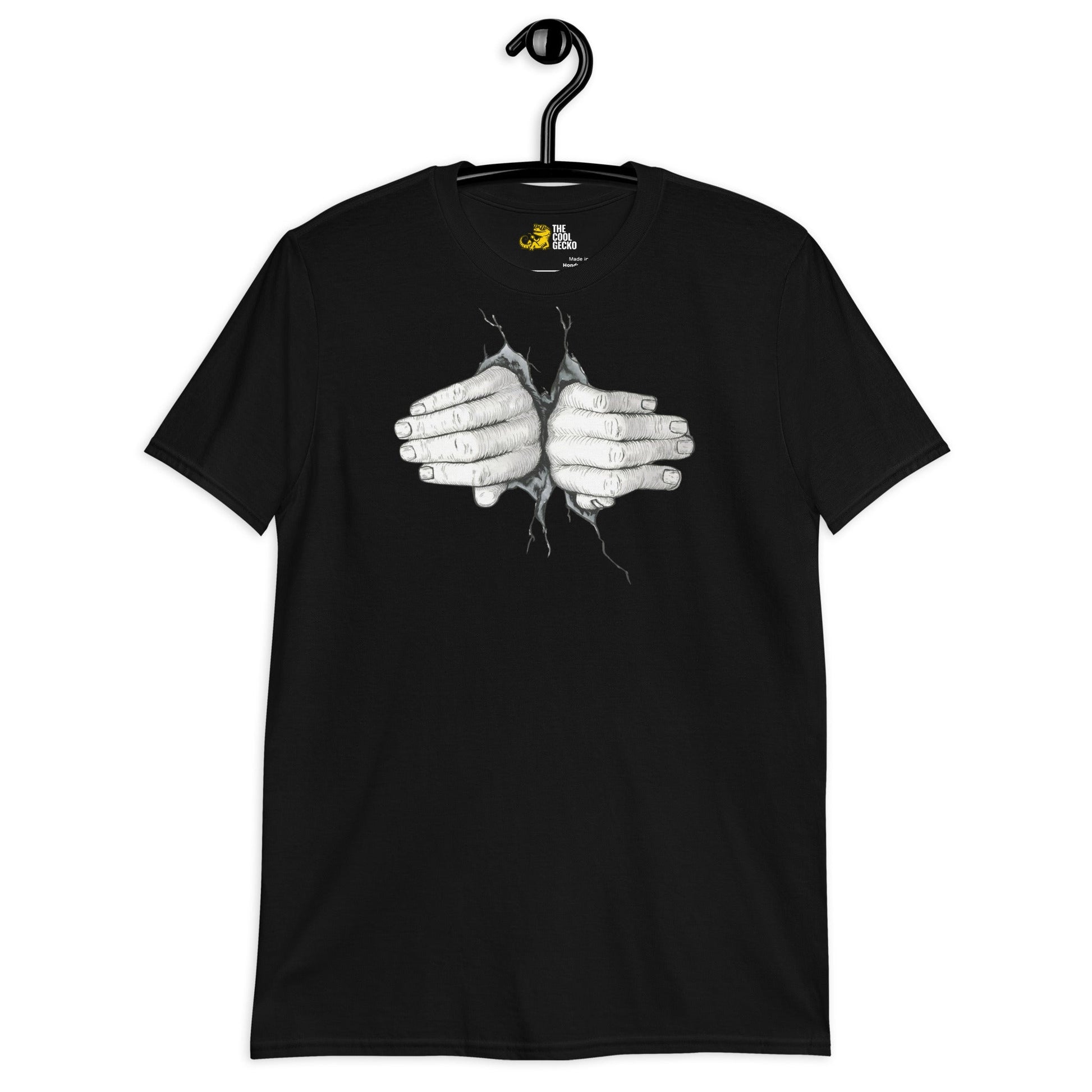 Hands Breaking Out T-Shirt - The Cool Gecko